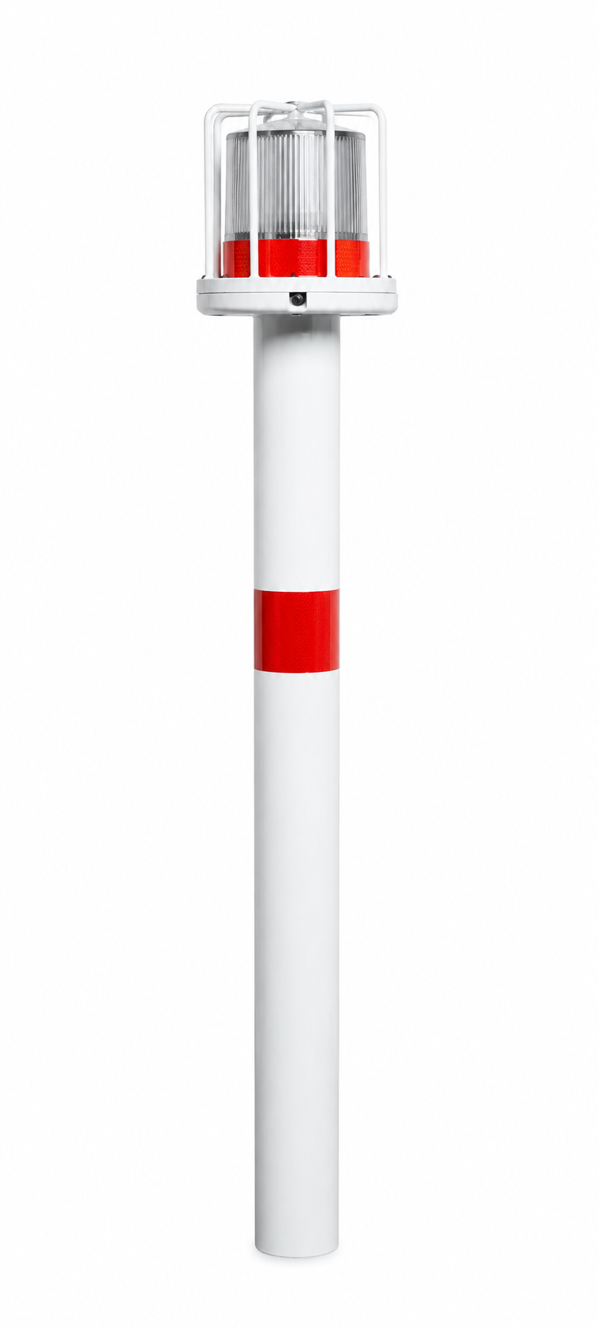 SOLAR DELINEATOR WITH MESH & POLE