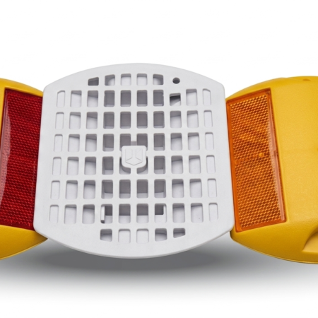 PLASTIC ROAD STUD OVAL SHAPE