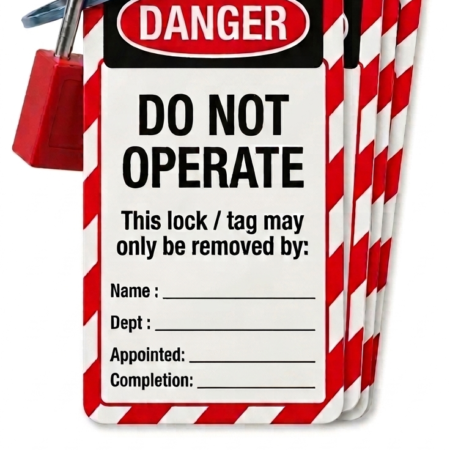 LOCKOUT TAG
