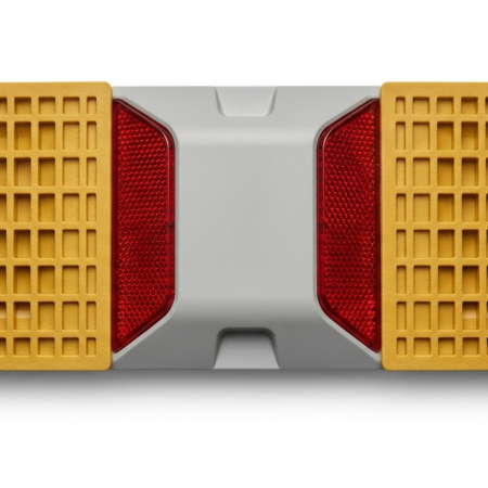 PLASTIC ROAD STUD SQUARE SHAPE